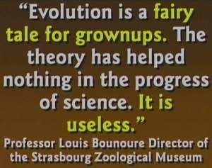 Evolution is a fairy tale for grown ups.